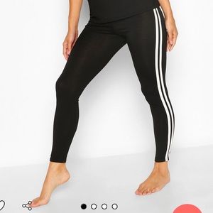 Side stripe leggings